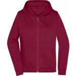 James Nicholson Promo Zip hoody vínová – Zbozi.Blesk.cz