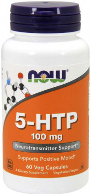 Now Foods 5 HTP 100mg 60veg kapslí