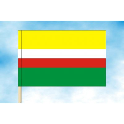 LIBEA, s.r.o. Lubušské vojvodství vlajka Rozměr: 30×45 cm, Uchycení: Návlek na žerď – Hledejceny.cz