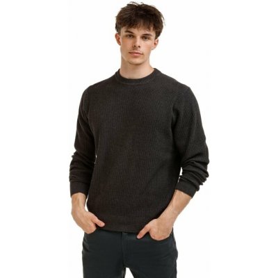 Bushman svetr Uther dark grey – Zboží Mobilmania