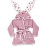 Dětský termožupan s oušky Kačenky bílá pudrově růžová – Sleviste.cz