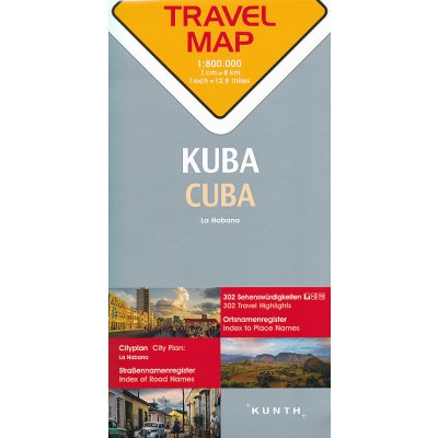 Kuba 1:800T TravelMap – Zboží Mobilmania