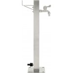 zahrada-XL Zahradní sloupek na vodu čtvercový 65 cm nerezová ocel – Hledejceny.cz