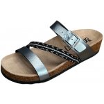 Bio Life Greta dámské nazouváky na klínu antra antracit – Sleviste.cz