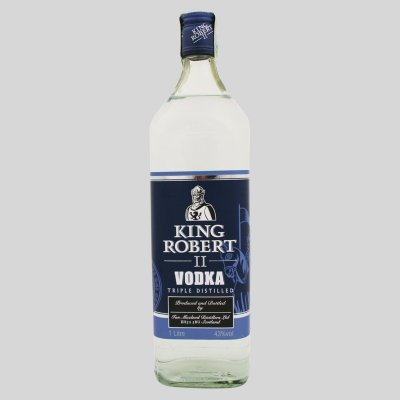 King Robert II. Vodka 43% 1 l (holá láhev) – Sleviste.cz