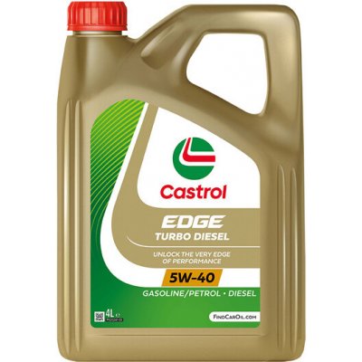 Castrol Edge Titanium Turbo Diesel 5W-40 4 l – Zbozi.Blesk.cz