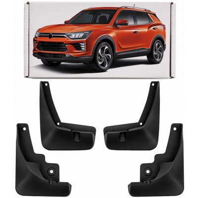 SSANGYONG KORANDO IV 2019- Zástěrky proti blátu, DEDIKOVANÉ / Určené | Zboží Auto