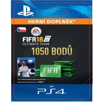 FIFA 18 Ultimate Team - 1050 FIFA Points