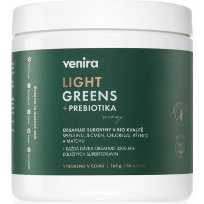 Venira light greens + prebiotika mango 168 g – Sleviste.cz