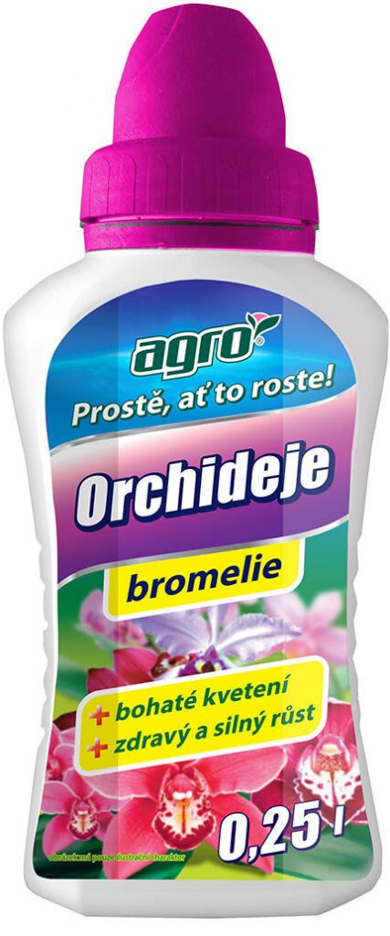 AGRO hnojivo kapalné pro orchideje 0,25l 912203