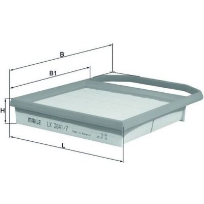 Vzduchový filtr MAHLE LX 2841/7 – Hledejceny.cz