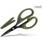 Nůžky s vroubky Delphin BladeX Long Titan 12 cm – Hledejceny.cz