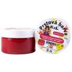 Prstová barva červená tmavá č.16 60 g – Sleviste.cz
