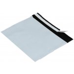 50 ks - Obálka plastová samolepicí bílo-černá 650x450, tl. 0,06 (80% podíl recyklátu) – Zboží Živě