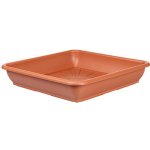 Nohel garden podmiska pod květník QUATTRO plastová 30 x 30 cm – Sleviste.cz