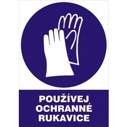 Maják ostaní Tabulka "Používej ochranné rukavice" piktogram - Nejlepší  Ceny.cz