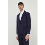 Polo Ralph Lauren blazer s příměsí vlny 715927436 tmavomodrá – Zbozi.Blesk.cz