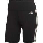 adidas dámské legínyTraining Essentials 3-stripes Leggings černá bílá – Zboží Dáma