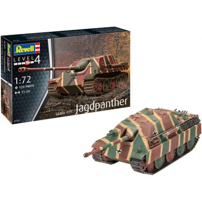 Revell Plastic ModelKit tank 03327 Jagdpanther Sd.Kfz.173 1:72 – Zboží Mobilmania