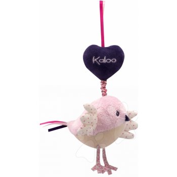 Kaloo 969875 zpívající plyšový ptáček Petite Rose-Music Bird