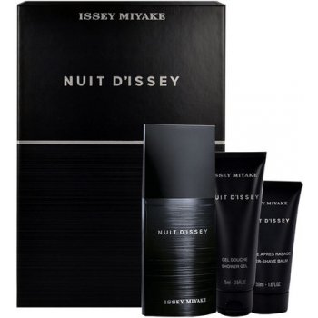 Issey Miyake Nuit d´Issey EDT 75 ml + sprchový gel 50 ml + balzám po holení 50 ml dárková sada