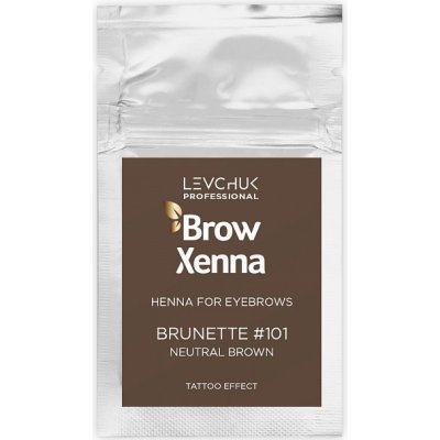 Brow Xenna henna v sáčku Neutral Brown č. 101 6 g – Zbozi.Blesk.cz