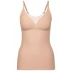 Dámské stahovací prádlo Triumph Dámský top Shape Smart Bra-Shirt BROWN