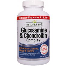Natures Aid Glukosamin & Chondroitin Complex kloubní výživa 90 kapslí