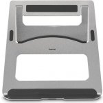 Hama Aluminium, stojan na notebook, od 28 cm (11") do 40 cm (15,6"), skládací, hliníkový, stříbrný – Zboží Živě