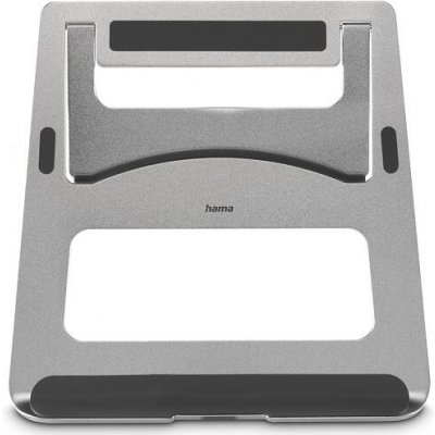Hama Aluminium, stojan na notebook, od 28 cm (11") do 40 cm (15,6"), skládací, hliníkový, stříbrný – Zboží Živě