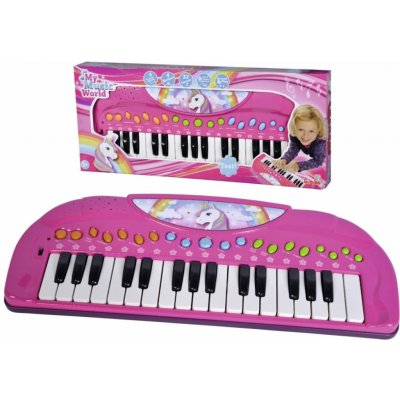 Simba klávesy My Music World Unicorn – Zboží Dáma