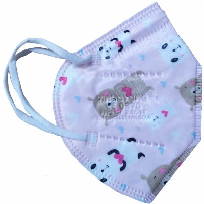 Angel mask respirátor dětský FFP2 holka NR Panda – Zboží Dáma