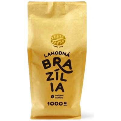 Zlaté Zrnko Brazílie Lahodná zrnková 1 kg – Hledejceny.cz
