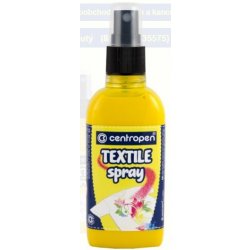 CENTROPEN Barva na textil 1139 sprej 110 ml žlutá