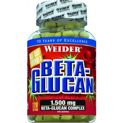 Weider Beta-Glucan 120 kapslí – Hledejceny.cz