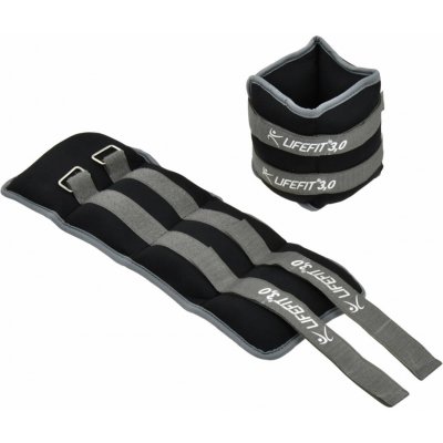 Lifefit zátěž na kotník nebo zápěstí S2 2 × 3,0 kg – Sleviste.cz