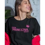 Bezvatriko.cz Canvas 0399 Jsem princezna vole Černá – Hledejceny.cz