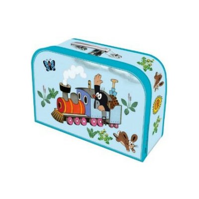 Der kleine Maulwurf Pappkoffer Spielzeugkoffer blau groß, Kinderkoffer (Trötsch Verlag)(Hračka) – Zboží Mobilmania