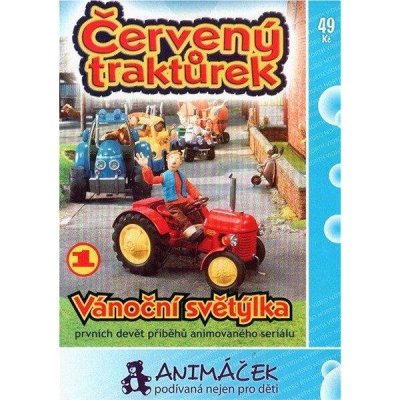 červený traktůrek vánoční světýlka – Heureka.cz