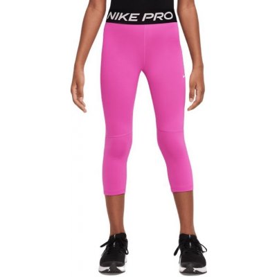 Nike Pro Capri active fuchsia/white – Zbozi.Blesk.cz