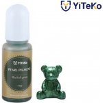 YiTeKo Perleťový pigment do pryskyřice 19 černozelená 10 ml – Zboží Mobilmania