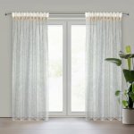 EUROFIRANY ZÁVĚS NA PÁSCE ALANIA 140X270 CM KRÉMOVÁ – Hledejceny.cz