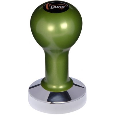 Buna Café Tamper kov zelený, TP, nerez lesk, plochý 58 mm – Zbozi.Blesk.cz