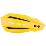 POLISPORT 8308500104 SPECIÁLNÍ NABÍDKA KRYTU RUKOU (HANDBARY) MODEL BULLIT S UNIVERZÁLNÍM MONTÁŽNÍM SADOU 22/28 BARVA ŽLUTÁ (NÁHRADNÍ BALENÍ)