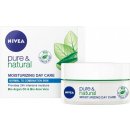 Nivea Pure & Natural denní krém zvláčňující 50 ml