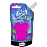 Izink textilní barva fuchsia 80 ml – Zboží Mobilmania