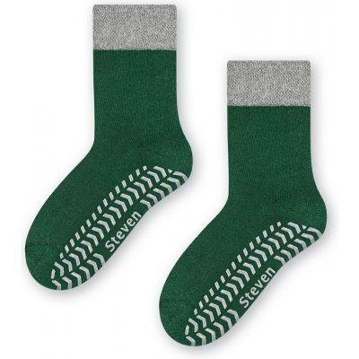 Safety line Dětské protiskluzové ponožky tmavě zelená