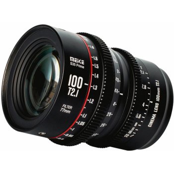 Meike Prime 100mm T2.1 Cine Lens for Super 35 Frame Cinema Camera System EF Mount