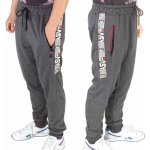 Pánské tepláky Brooklyn tmavo šedé – Zbozi.Blesk.cz