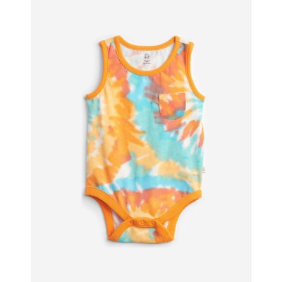Baby body pocket print bodysuit Barevná – Hledejceny.cz